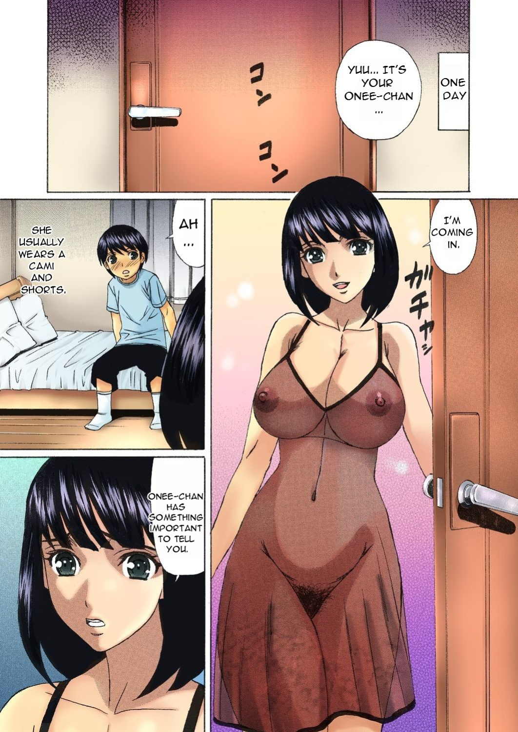 [Yamamoto Yoshifumi] Temptation of Big Tits Elder Sister [DarklordMTLs]