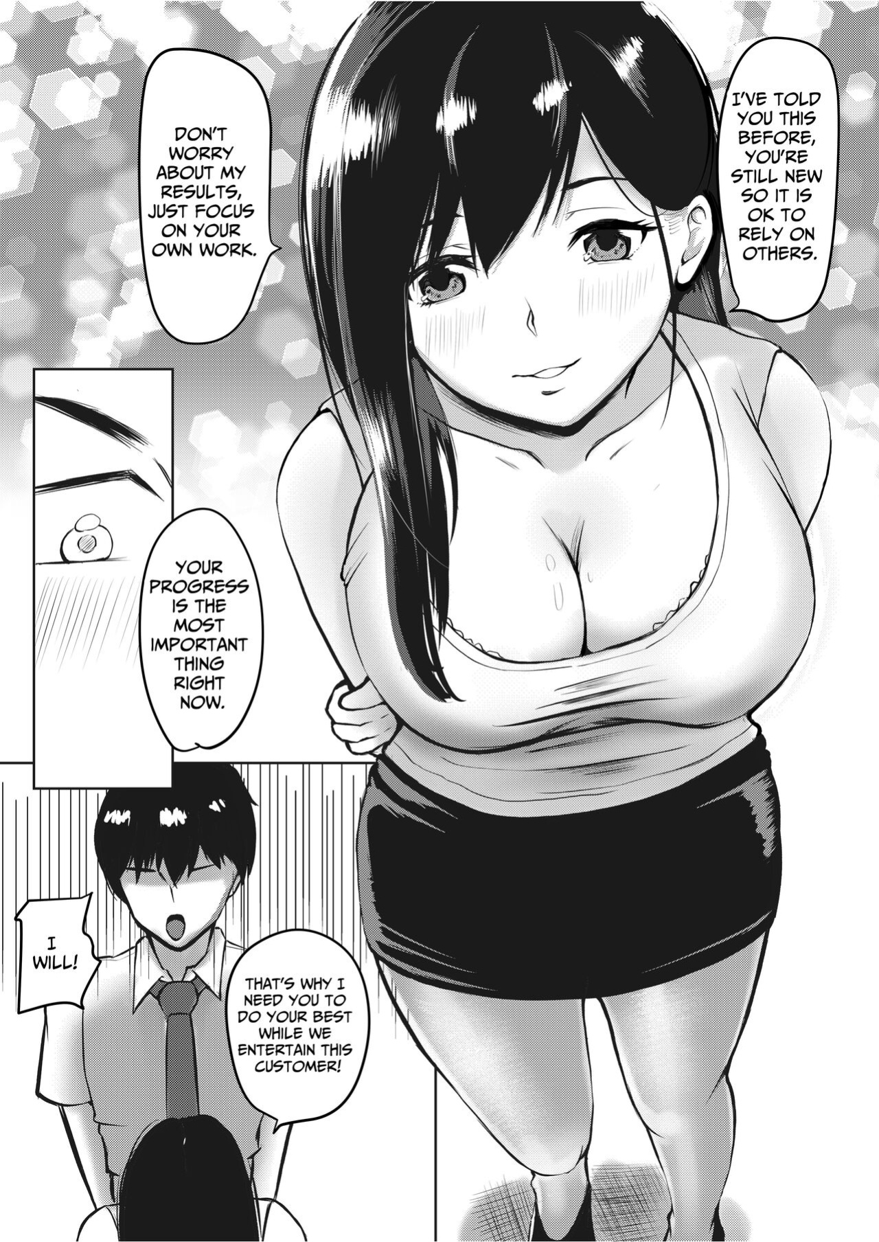[Yamitsukihaguhagu (Kuware)] The Serious Senpai Works Overtime As She Is Made To Cum Until Morning [Penguin Piper]