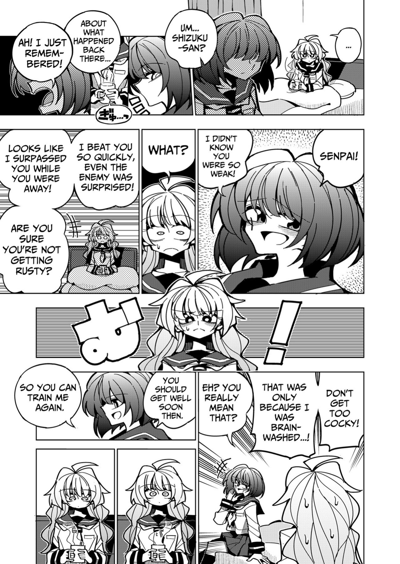 [7 Colored LED (Nekonso)] Shizuku to Shiori If (Zenpen) -5-ka de Oboeru! Futanari Onanie no Susume | Shizuku & Shiori ~It's Up to Me To Service Futanari-modified Senpai!~ [Pink Glass TL]