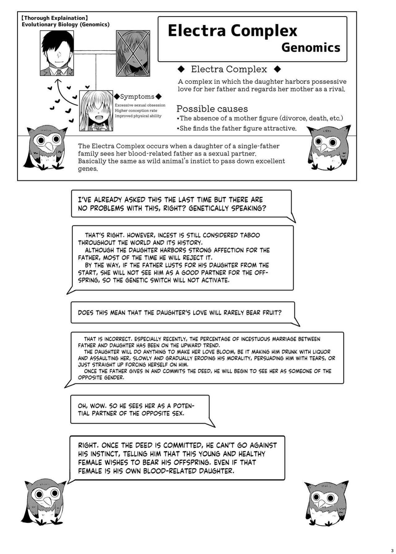 [Furafura Toxin (Arano Oki)] Idensei Shikkan no Risk ga Nai nara Papa to Kozukuri Shite mo Ii yo ne 2 | If there's no risk of genetic disorder, then I can have a child with my dad, right? 2 [Keeez]