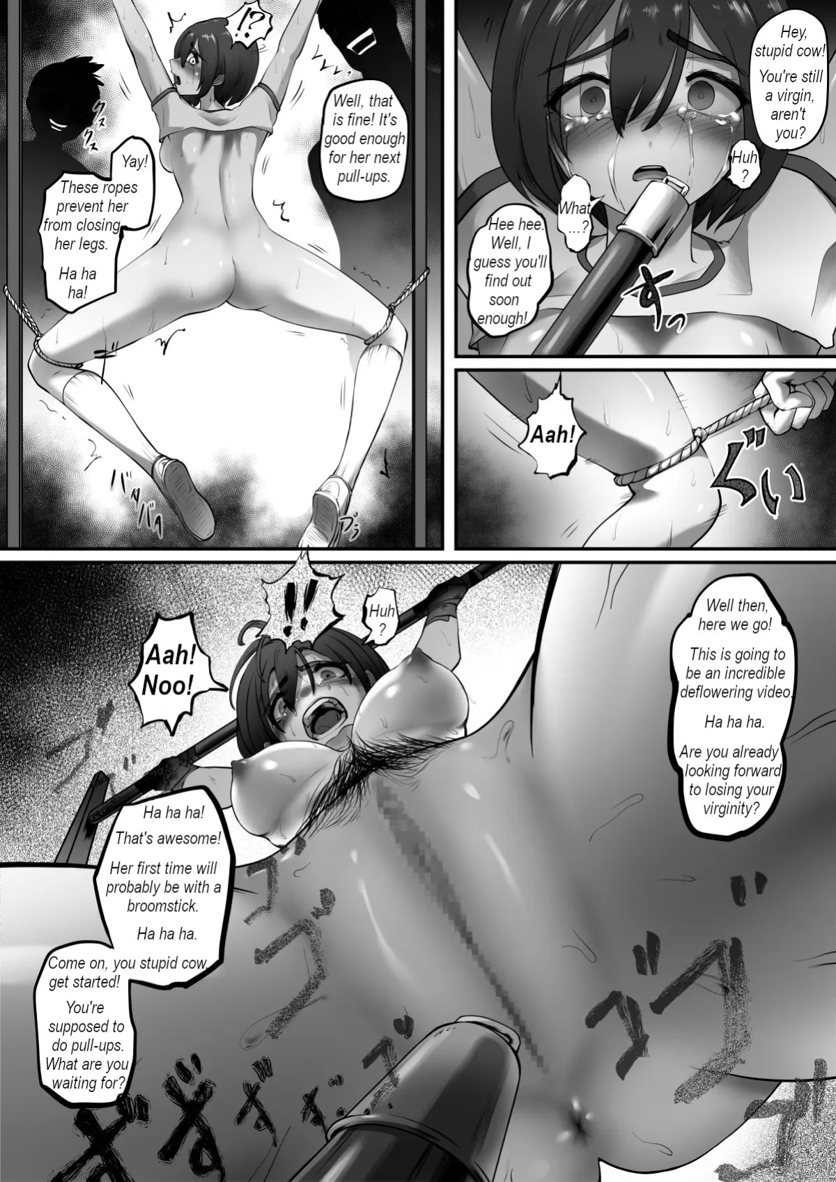 [Ibitsu na Circle (Ibitsu Sugiru)] Kyoushitsu no Omocha | Training assistance for the bad athlete. [fehumpet]