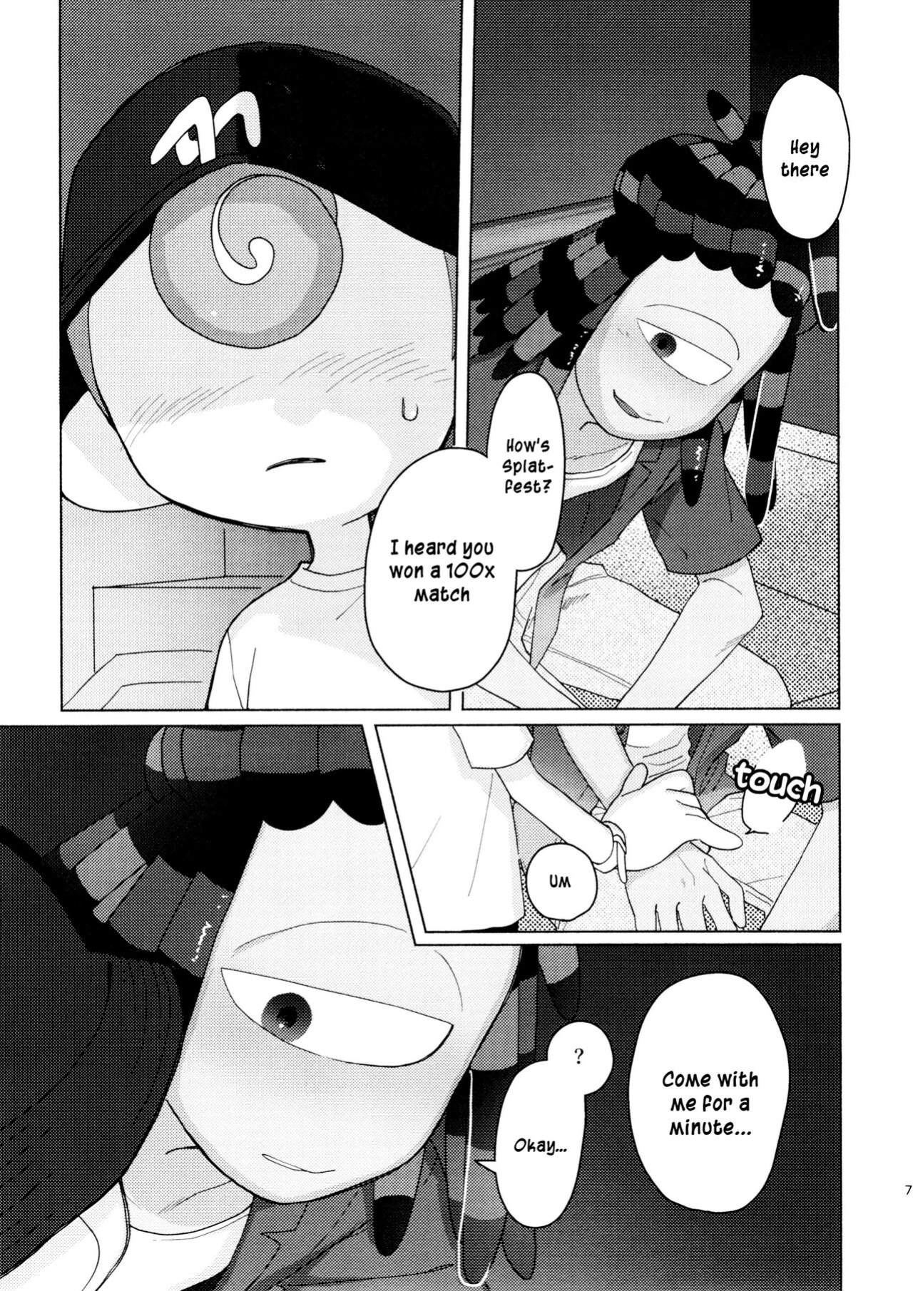 (ALL STAR 21) [HanoHako (Kashi)] Sneak away from the fest. (Splatoon)