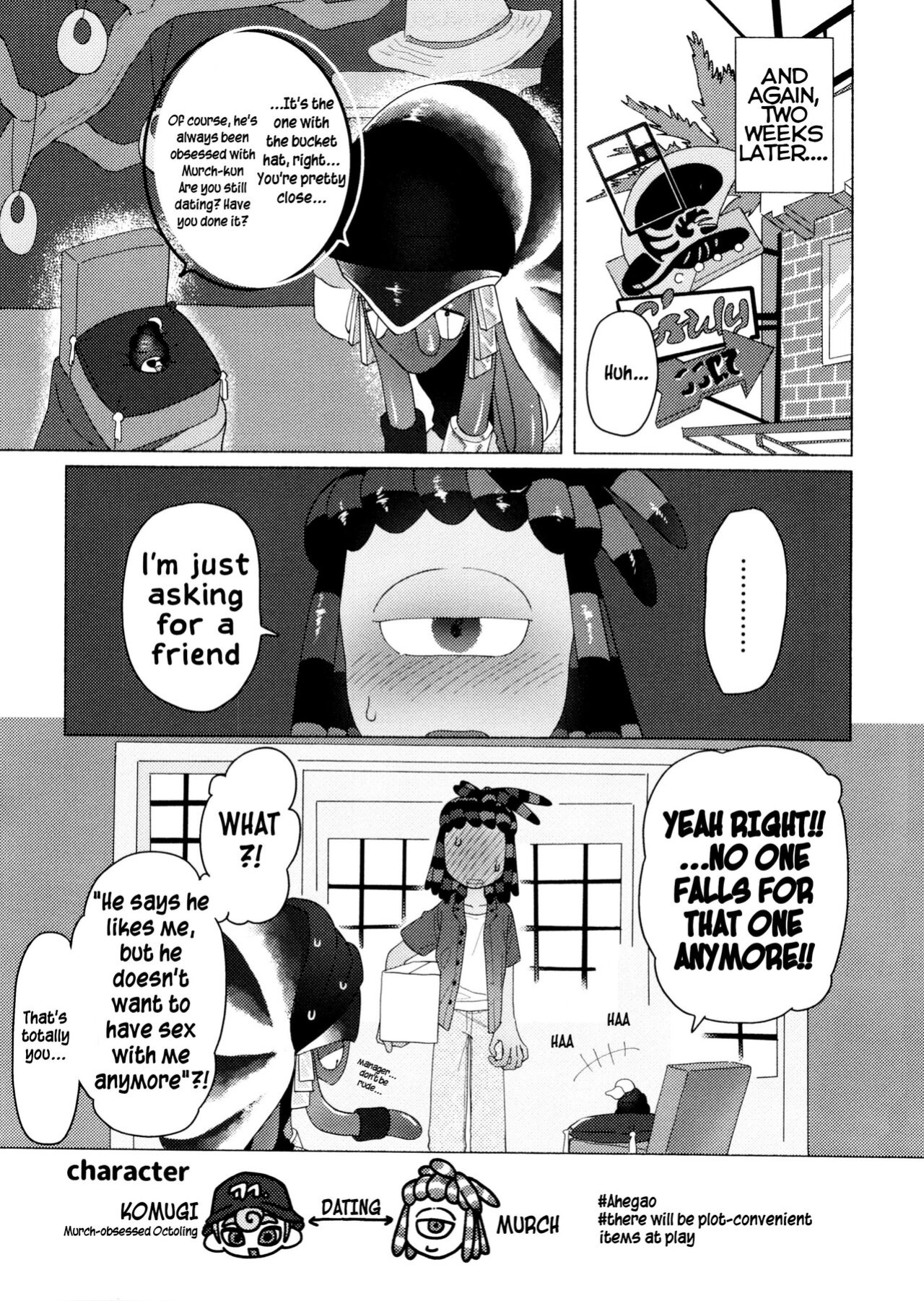 (Splaket 20) [HanoHako (Kashi)] Magical Candy Night! (Splatoon)