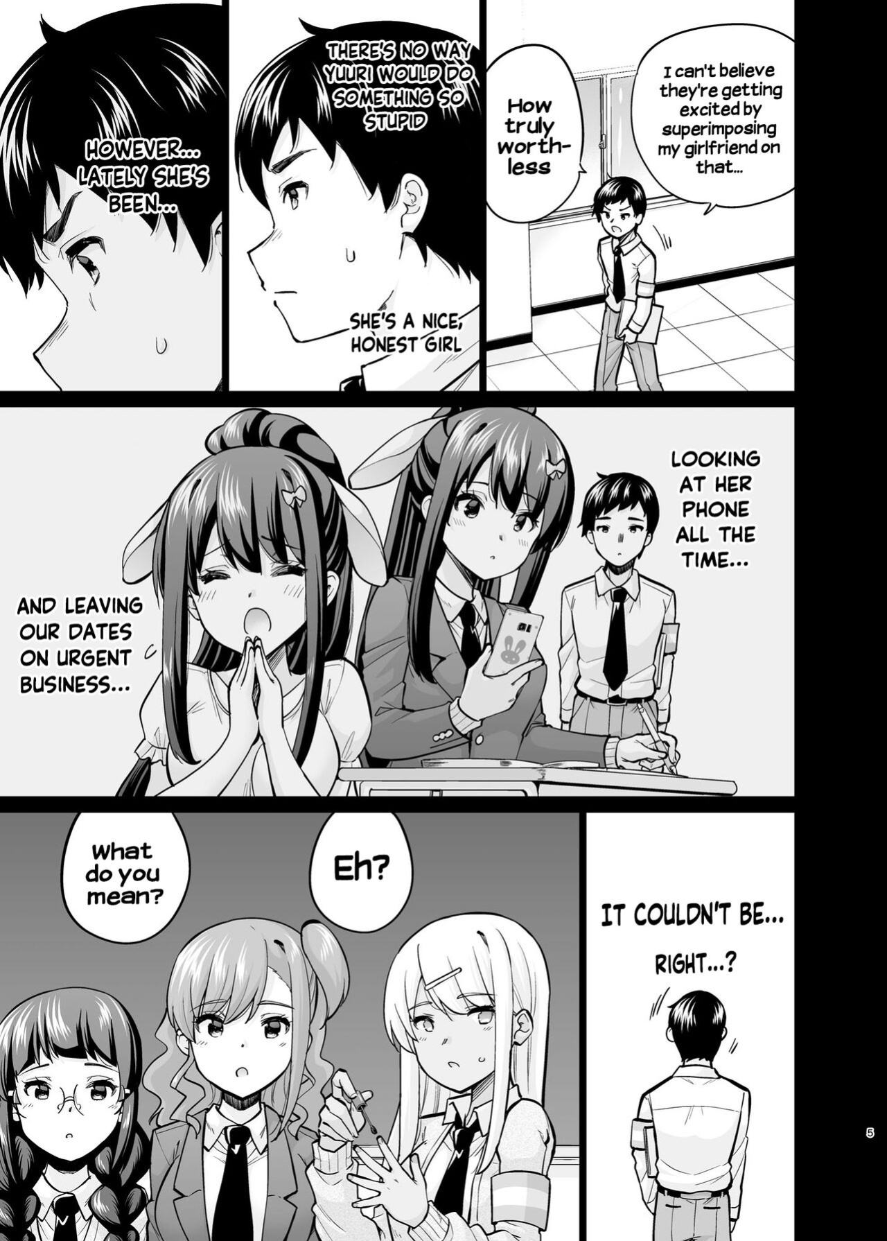 [sarfatation (Sarfata)] SNS Seitokai Yakuin o Netotte Share suru Hanashi. 5 [Hikari no kaze]