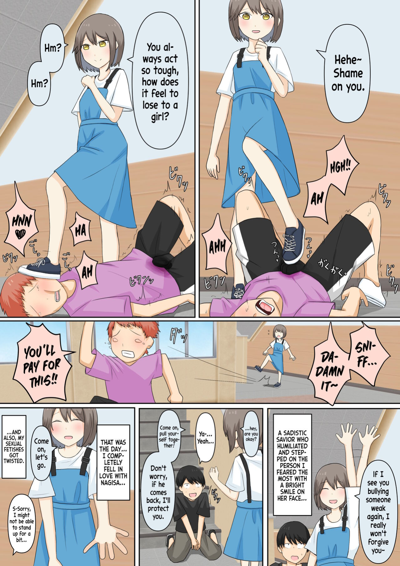[Kaoinshou Zero, Shigu] A Story About Confessing My Masochistic Tendencies To My Childhood Friend And Having Her Bully Me | Osananajimi Kanojo ni Mazobare Shite Ijimete Morau Hanashi [mali]
