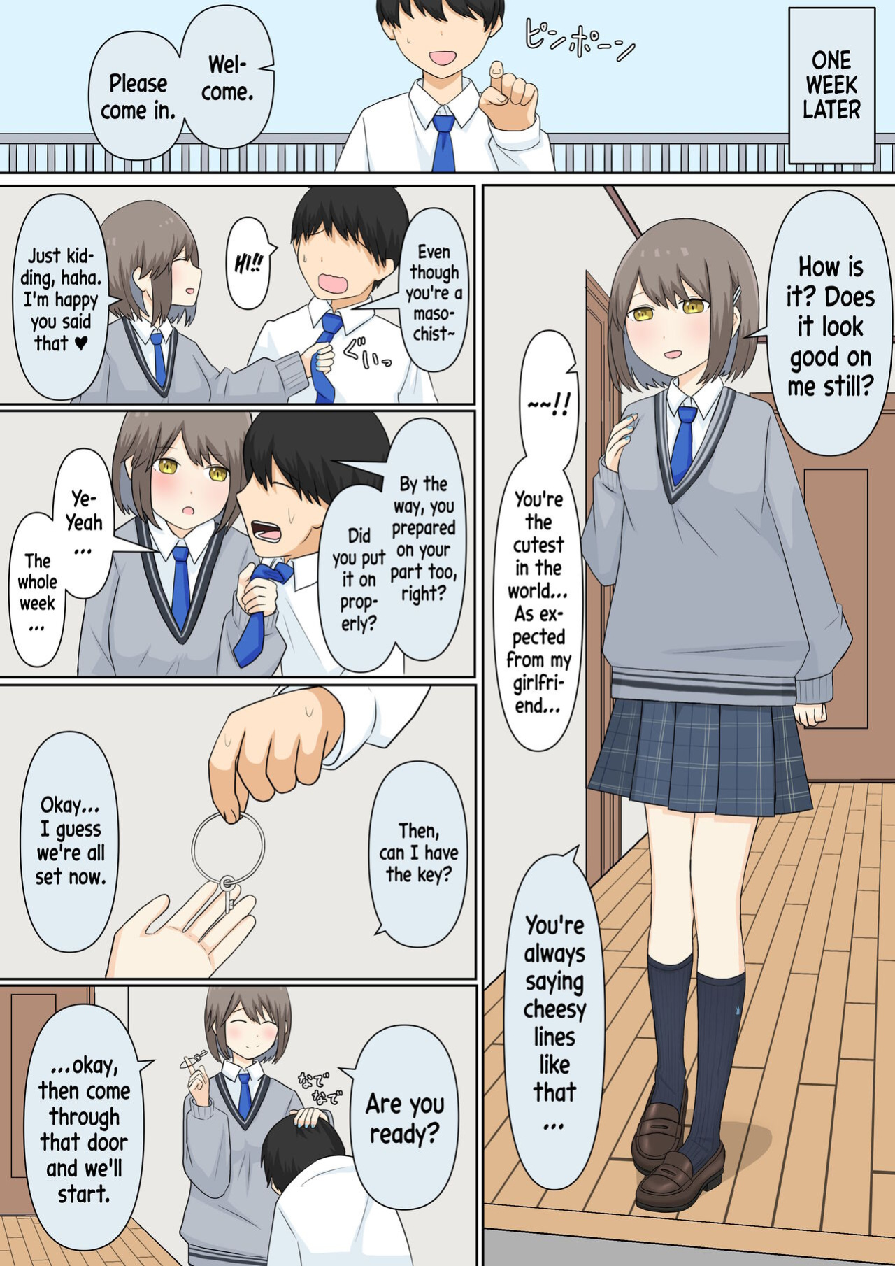 [Kaoinshou Zero, Shigu] A Story About Confessing My Masochistic Tendencies To My Childhood Friend And Having Her Bully Me | Osananajimi Kanojo ni Mazobare Shite Ijimete Morau Hanashi [mali]