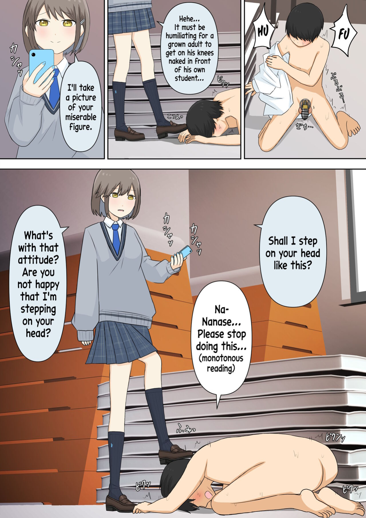 [Kaoinshou Zero, Shigu] A Story About Confessing My Masochistic Tendencies To My Childhood Friend And Having Her Bully Me | Osananajimi Kanojo ni Mazobare Shite Ijimete Morau Hanashi [mali]