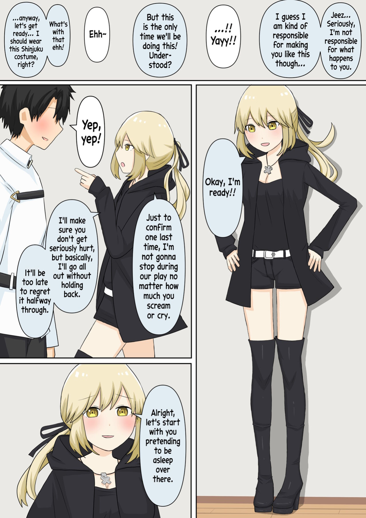 [Kaoinshou Zero, Shigu] A Story About Confessing My Masochistic Tendencies To My Childhood Friend And Having Her Bully Me | Osananajimi Kanojo ni Mazobare Shite Ijimete Morau Hanashi [mali]