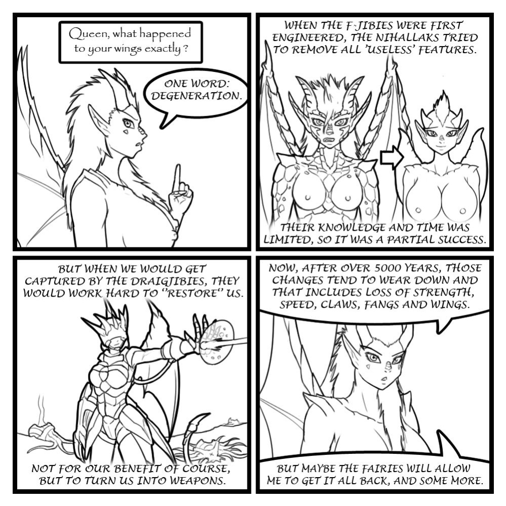 [Eldrik] Fairies vs Tentacles - Character Questions