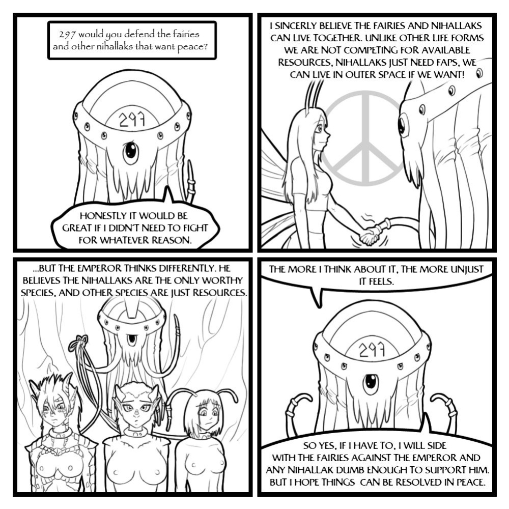 [Eldrik] Fairies vs Tentacles - Character Questions