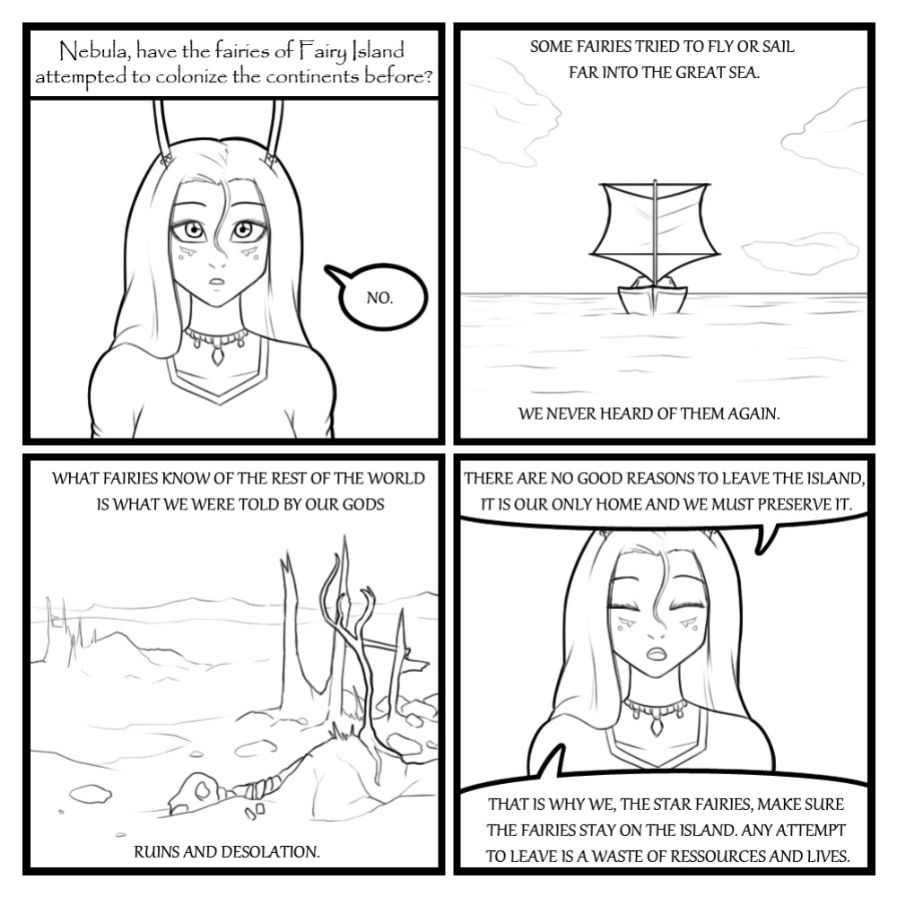 [Eldrik] Fairies vs Tentacles - Character Questions