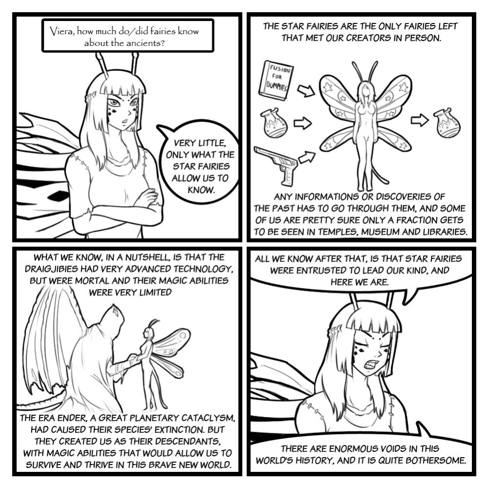 [Eldrik] Fairies vs Tentacles - Character Questions