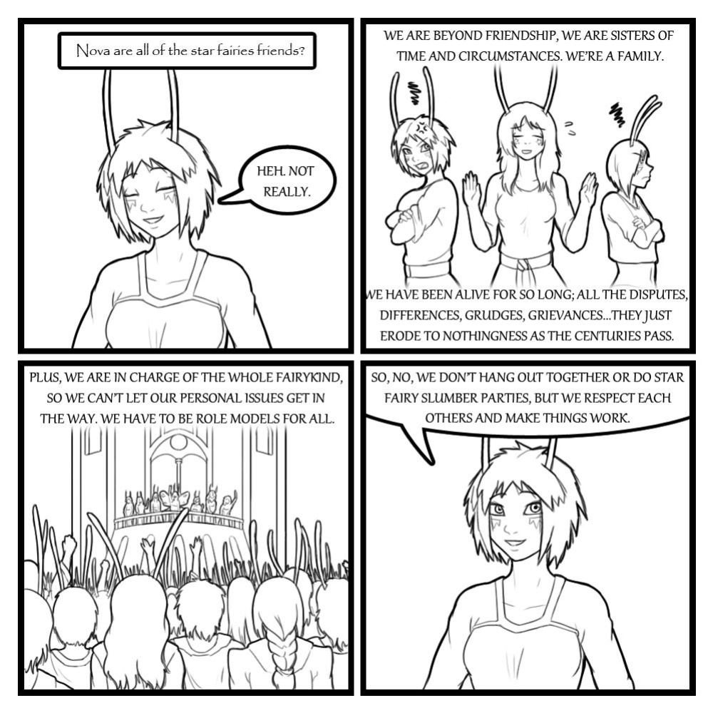 [Eldrik] Fairies vs Tentacles - Character Questions