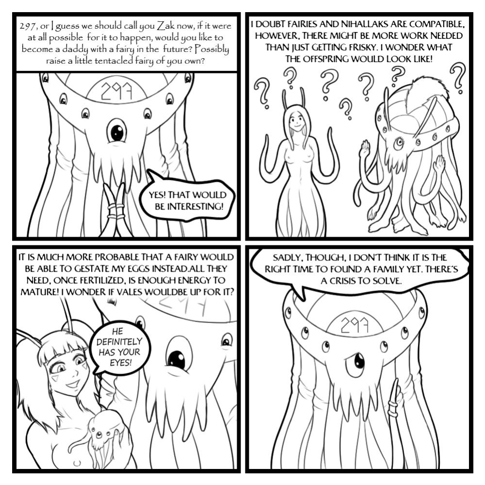 [Eldrik] Fairies vs Tentacles - Character Questions