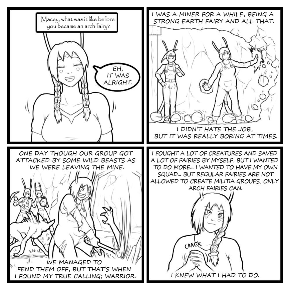[Eldrik] Fairies vs Tentacles - Character Questions