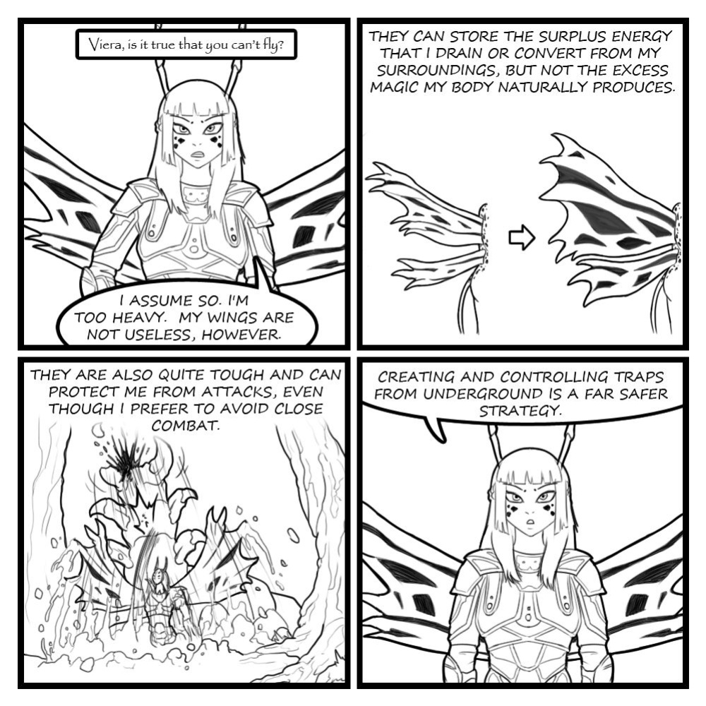 [Eldrik] Fairies vs Tentacles - Character Questions
