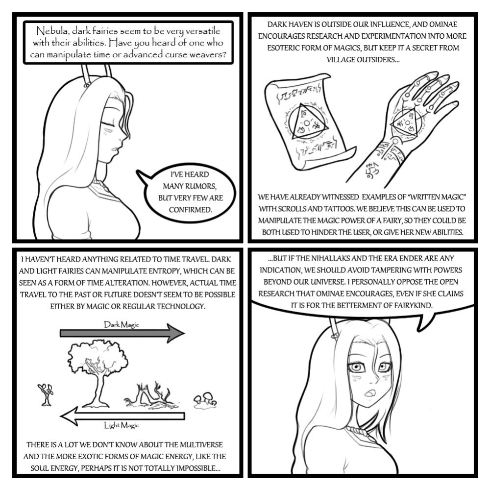 [Eldrik] Fairies vs Tentacles - Character Questions