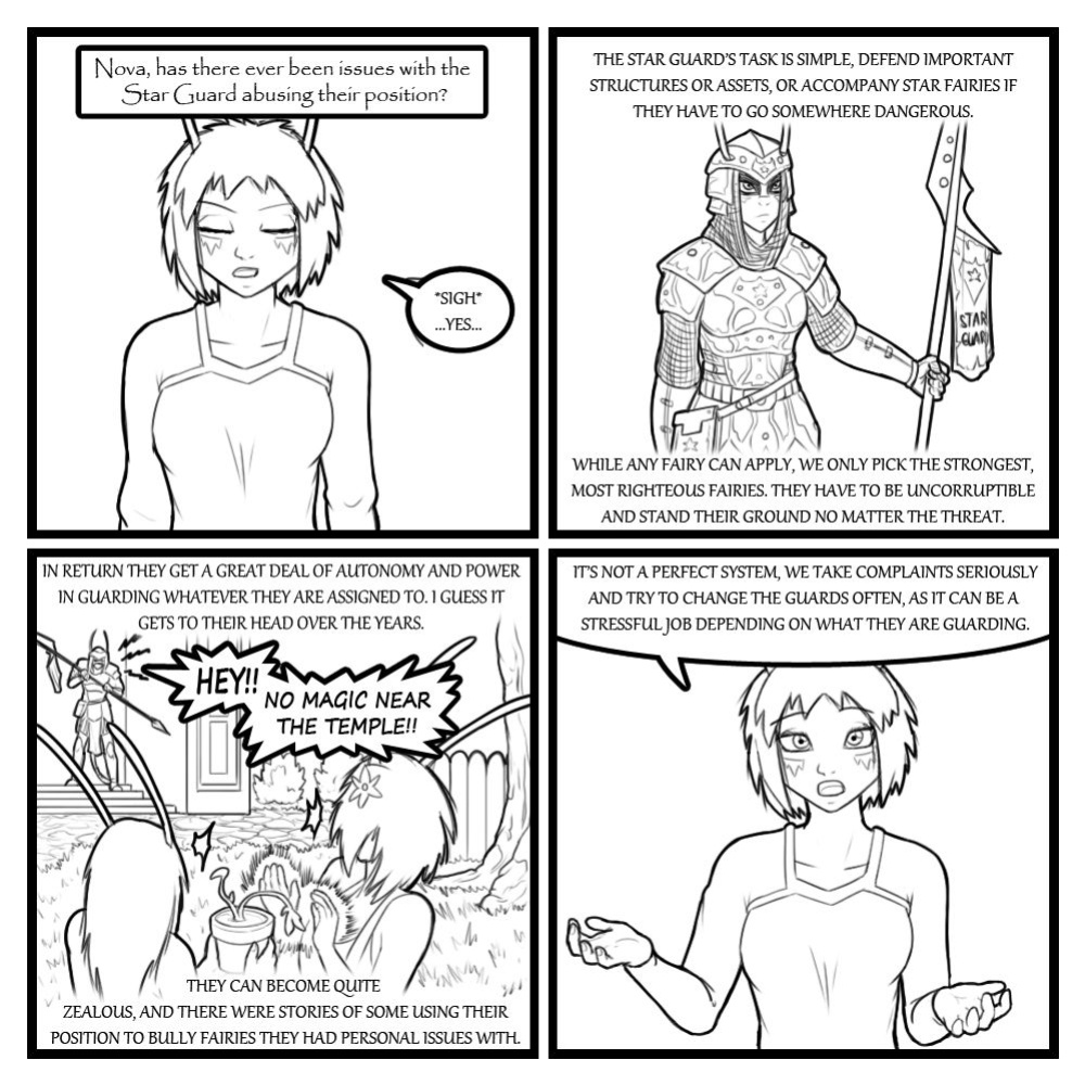 [Eldrik] Fairies vs Tentacles - Character Questions