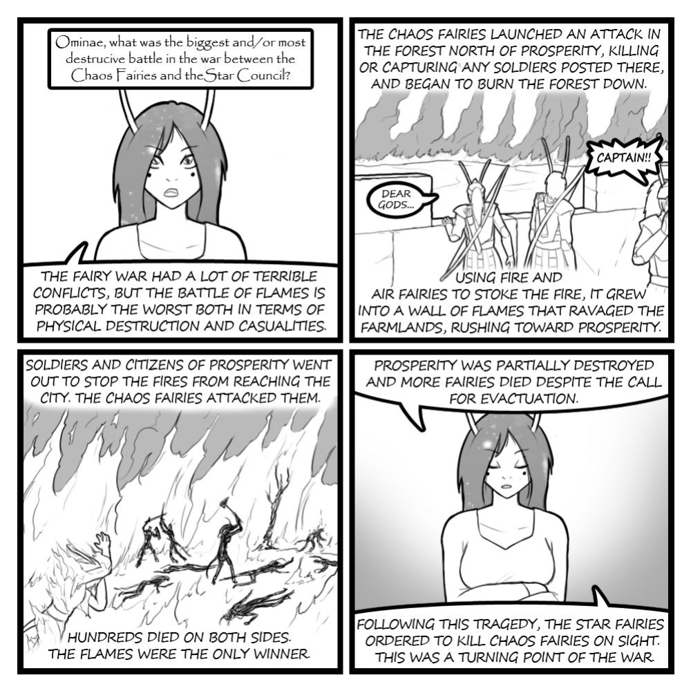 [Eldrik] Fairies vs Tentacles - Character Questions