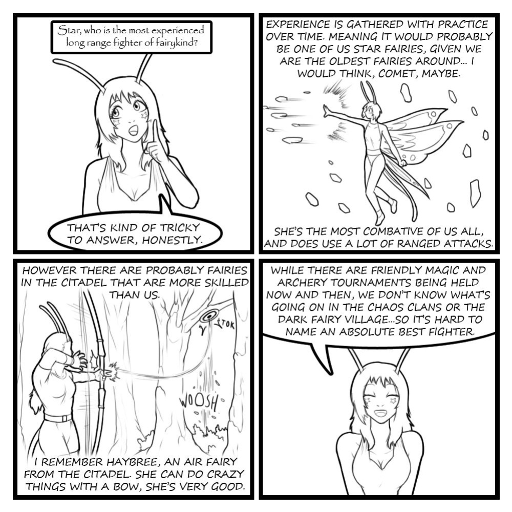 [Eldrik] Fairies vs Tentacles - Character Questions