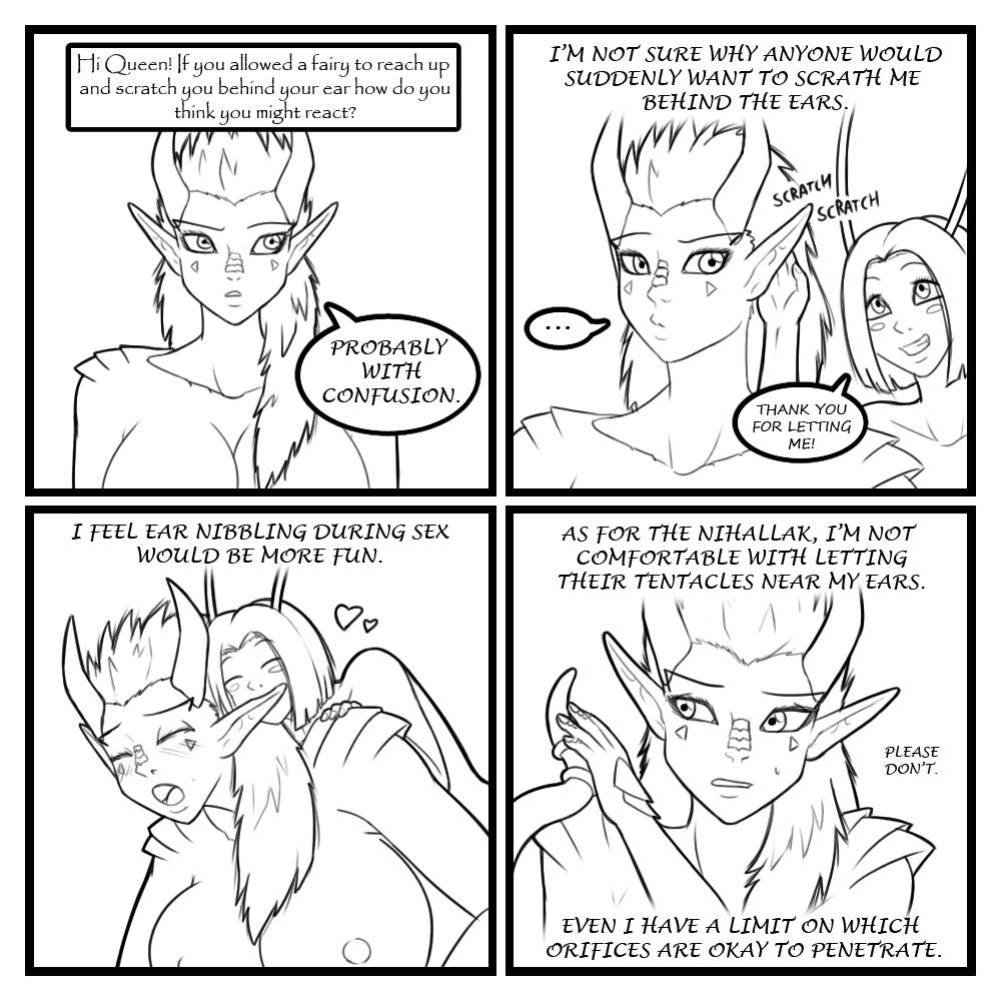 [Eldrik] Fairies vs Tentacles - Character Questions