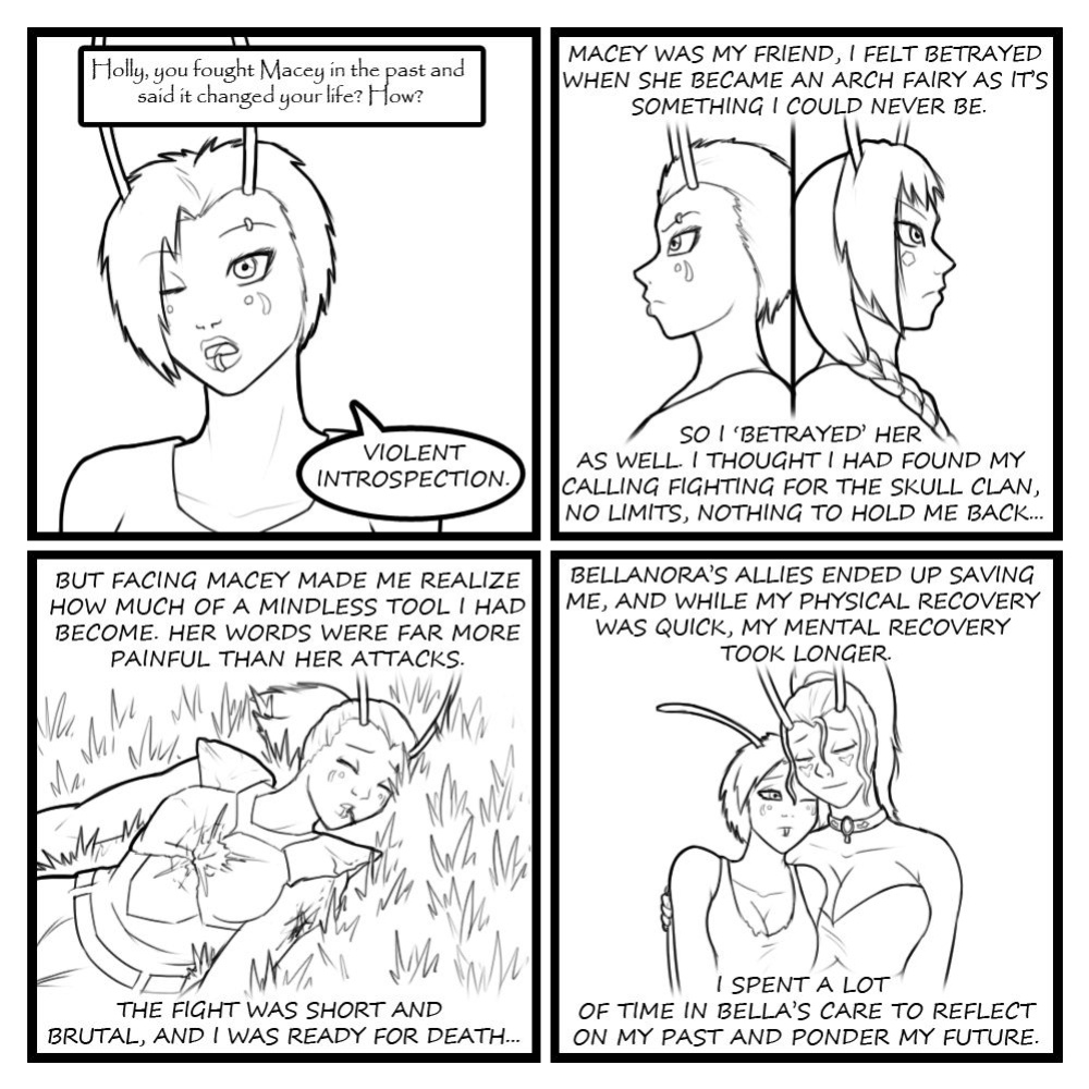 [Eldrik] Fairies vs Tentacles - Character Questions