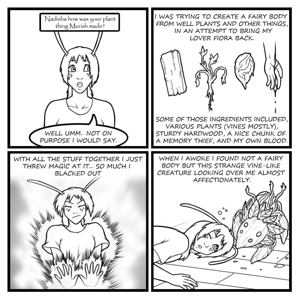 [Eldrik] Fairies vs Tentacles - Character Questions