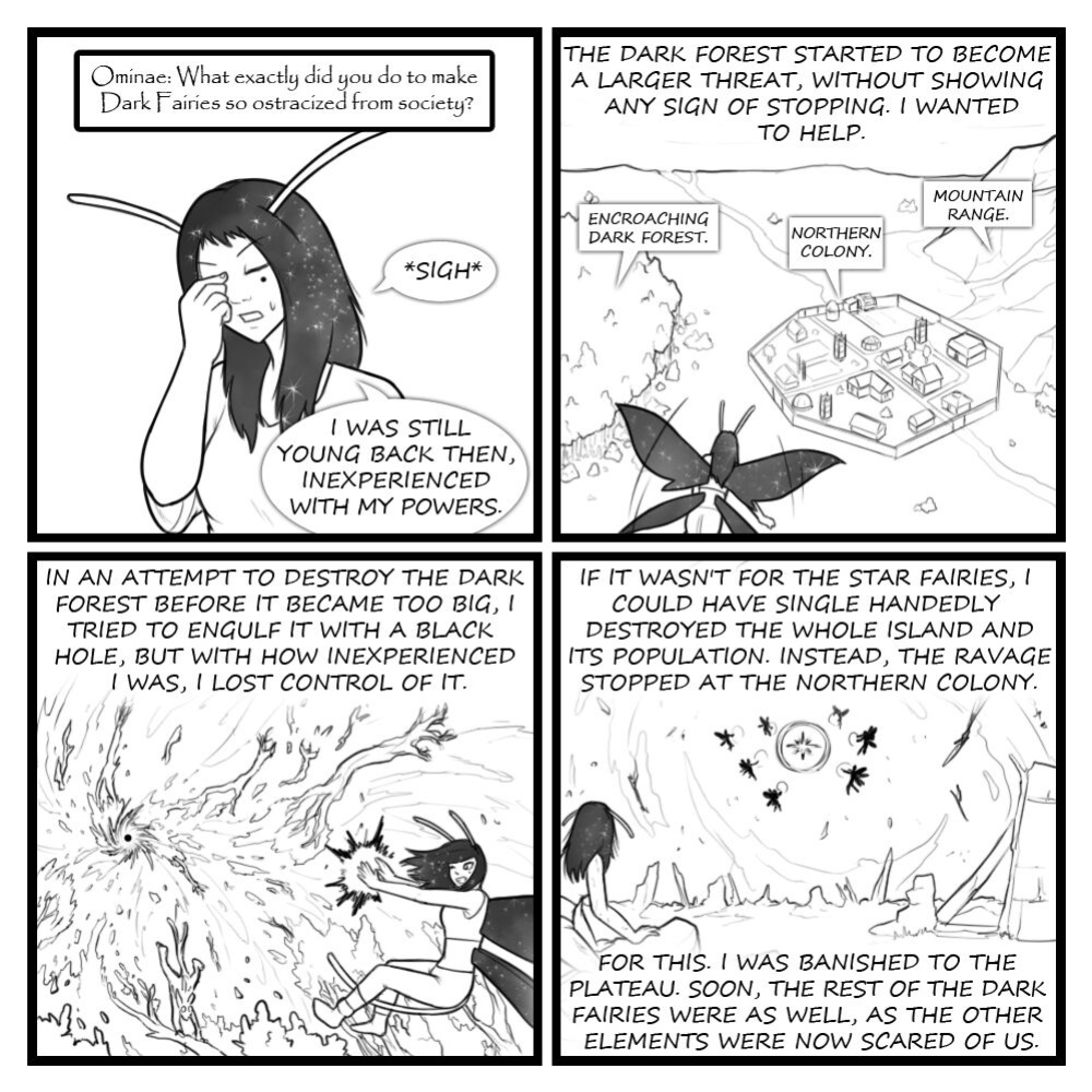 [Eldrik] Fairies vs Tentacles - Character Questions