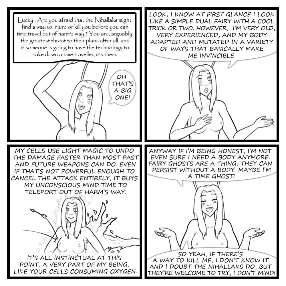 [Eldrik] Fairies vs Tentacles - Character Questions