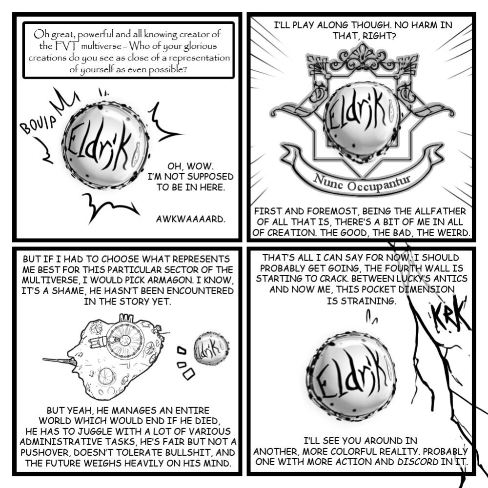 [Eldrik] Fairies vs Tentacles - Character Questions