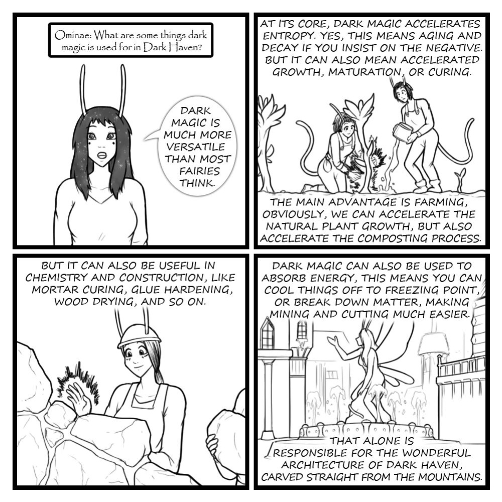 [Eldrik] Fairies vs Tentacles - Character Questions