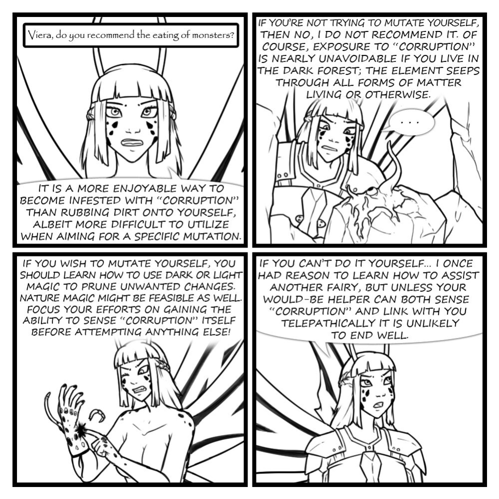 [Eldrik] Fairies vs Tentacles - Character Questions