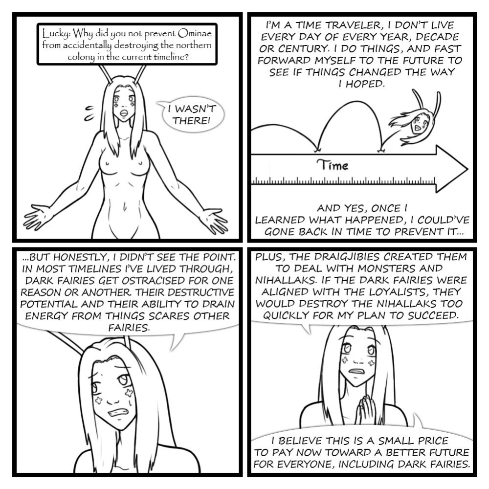 [Eldrik] Fairies vs Tentacles - Character Questions