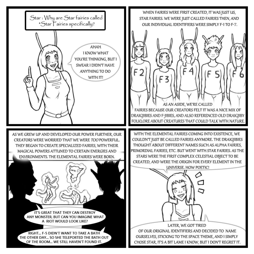[Eldrik] Fairies vs Tentacles - Character Questions