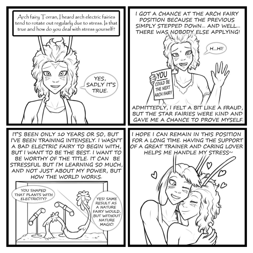 [Eldrik] Fairies vs Tentacles - Character Questions