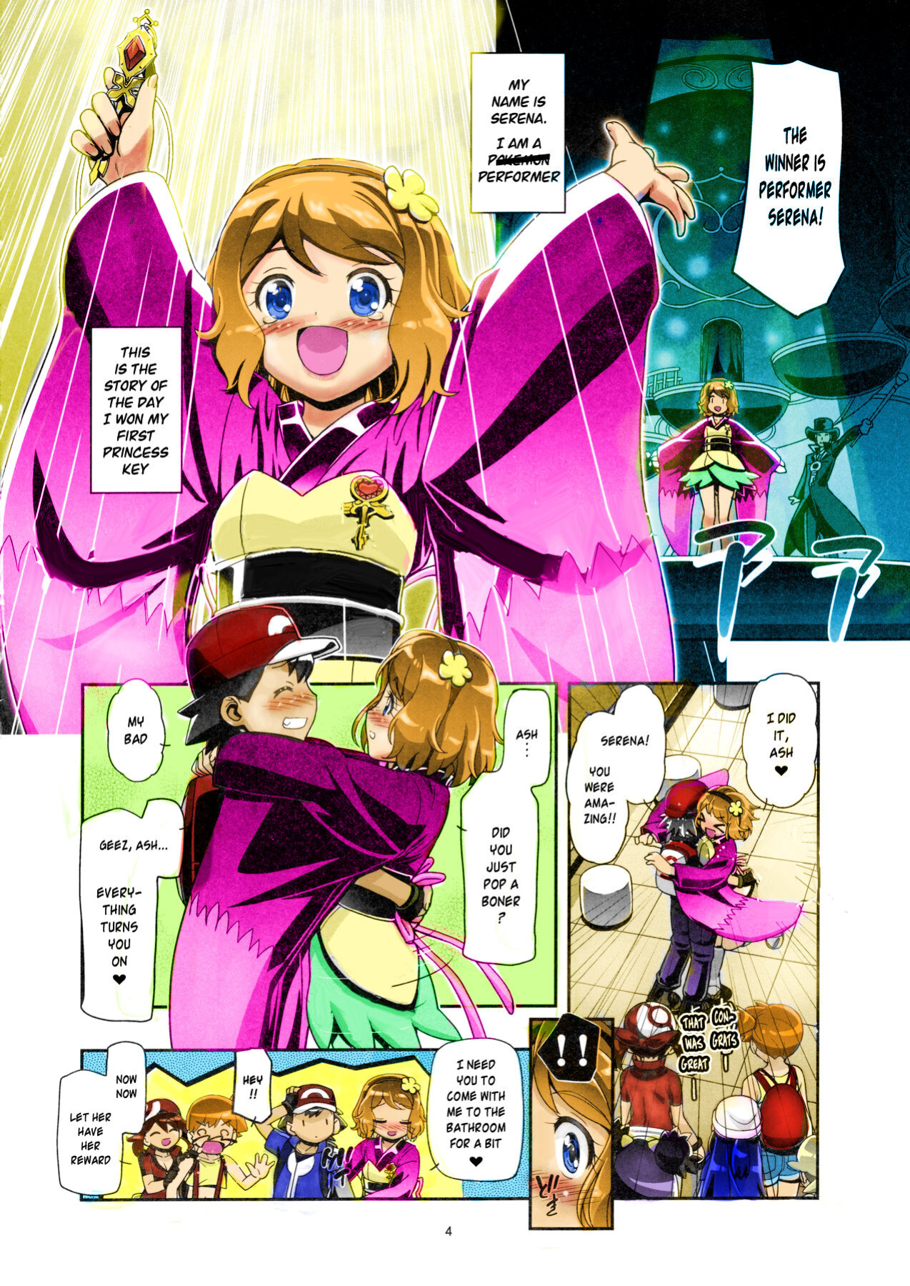 (C91) [Gambler Club (Kousaka Jun)] PM GALS Serena Final Stage (Pokémon) {risette translations} [Colorized] [Emabdz edit]