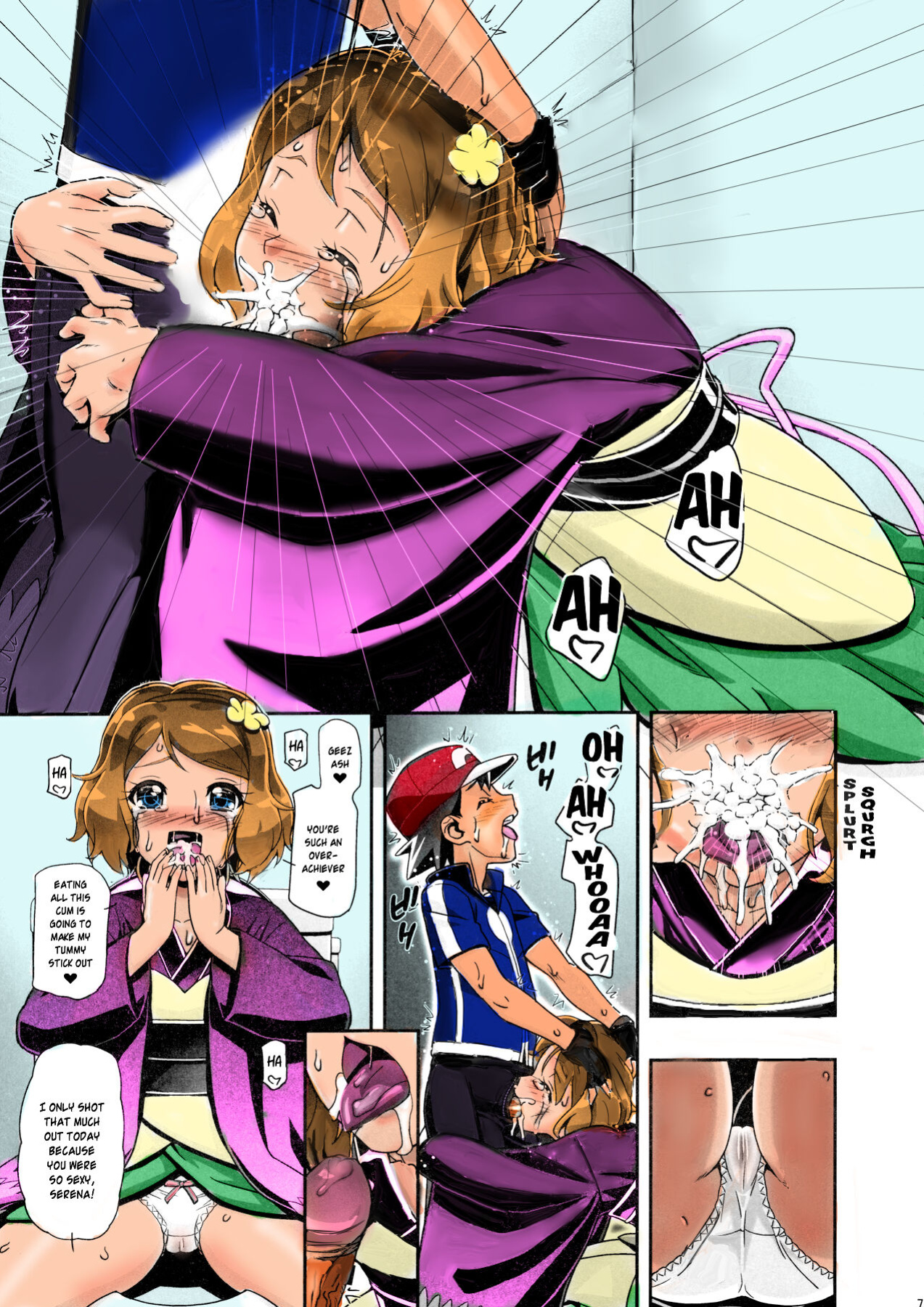 (C91) [Gambler Club (Kousaka Jun)] PM GALS Serena Final Stage (Pokémon) {risette translations} [Colorized] [Emabdz edit]