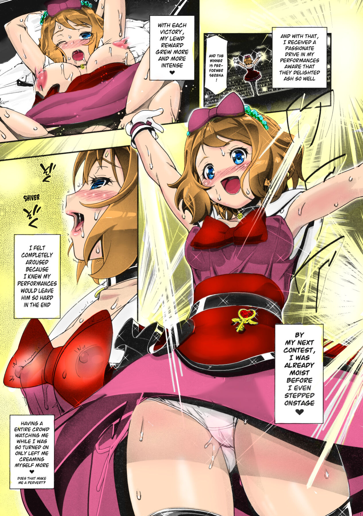 (C91) [Gambler Club (Kousaka Jun)] PM GALS Serena Final Stage (Pokémon) {risette translations} [Colorized] [Emabdz edit]