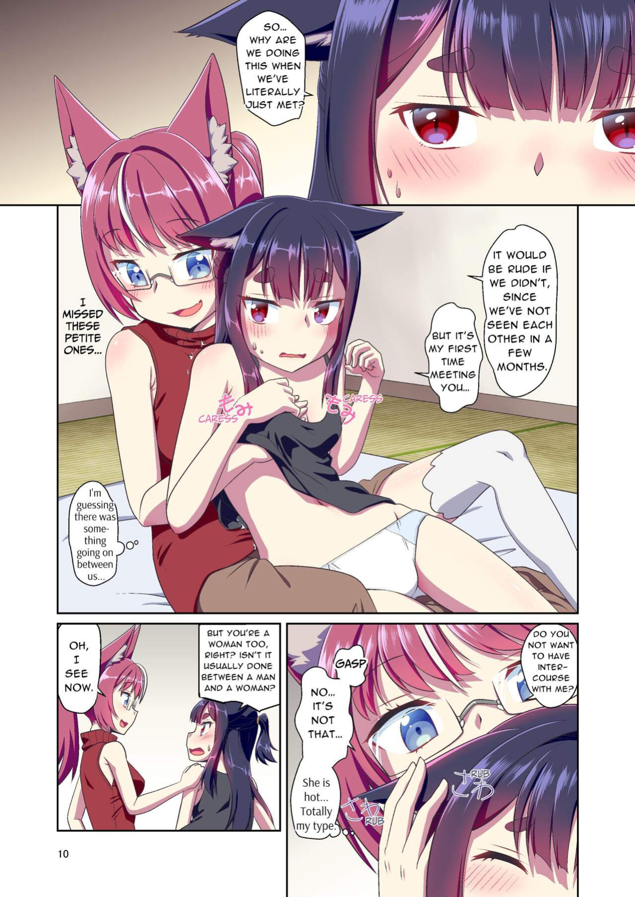 [Fumotonoya (Fumotono Mikoto)] Me ga Sametara Kemomimi Shoujo ni Natteita Ohanashi 2 | When I Awoke I Had Become An Animal Eared Girl 2 [sins]