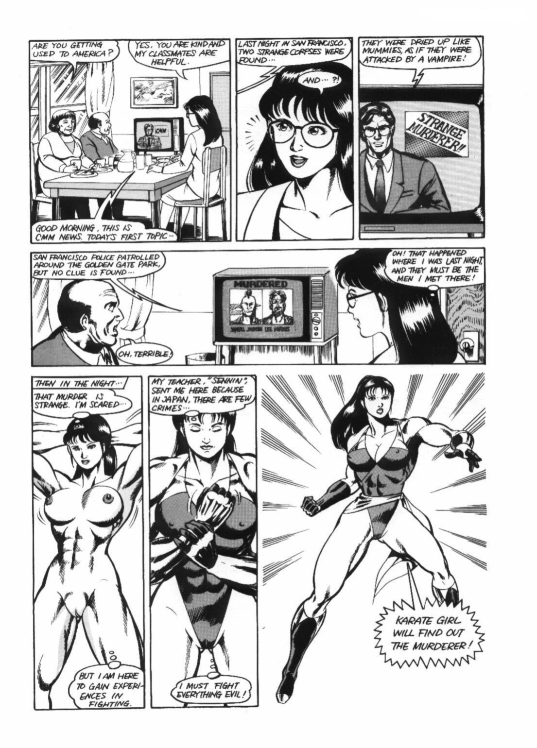 Karate Girl Vol 1 Complete Graphic Novel