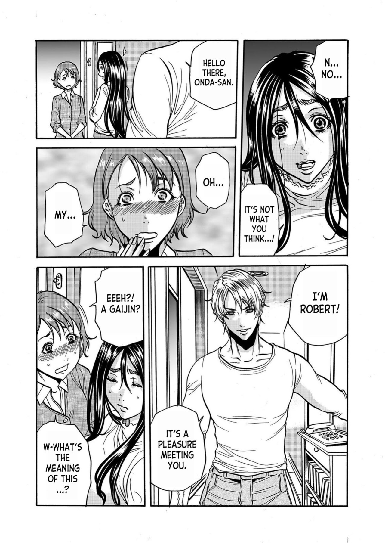 [Tachibana Naoki] Hitozuma no Kakushigoto 1 I Married Woman's Hidden Affairs 1 ch.1-3 [desudesu]