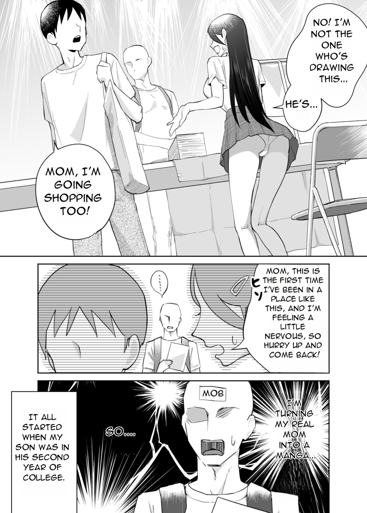 [Karashina en] Kaa-san, tsukiatte 〜 ganbarukara tetsudatte 〜 Mother, please accompany me ~ I'll do my best, so please help me ~ [DarklordMTLs]