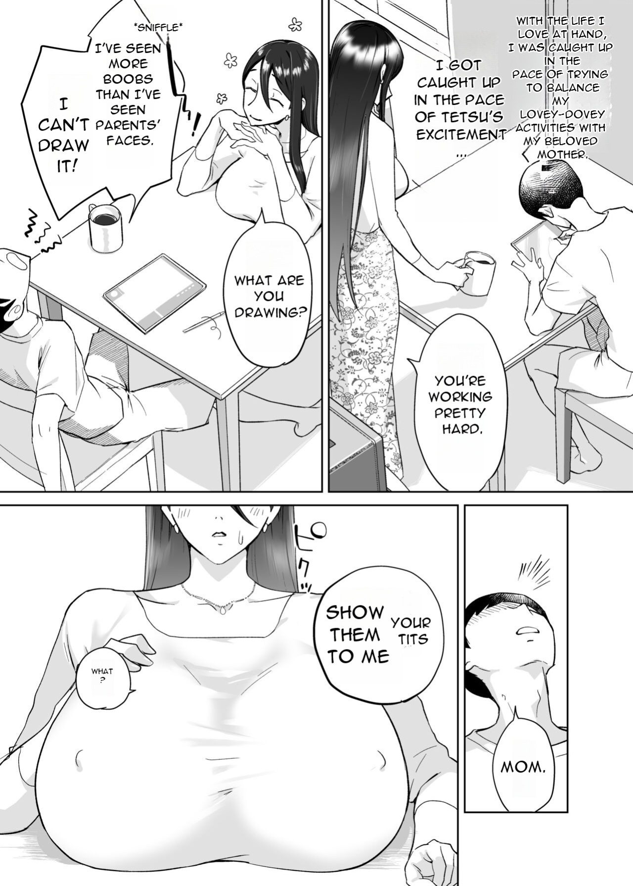 [Karashina en] Kaa-san, tsukiatte 〜 ganbarukara tetsudatte 〜 Mother, please accompany me ~ I'll do my best, so please help me ~ [DarklordMTLs]