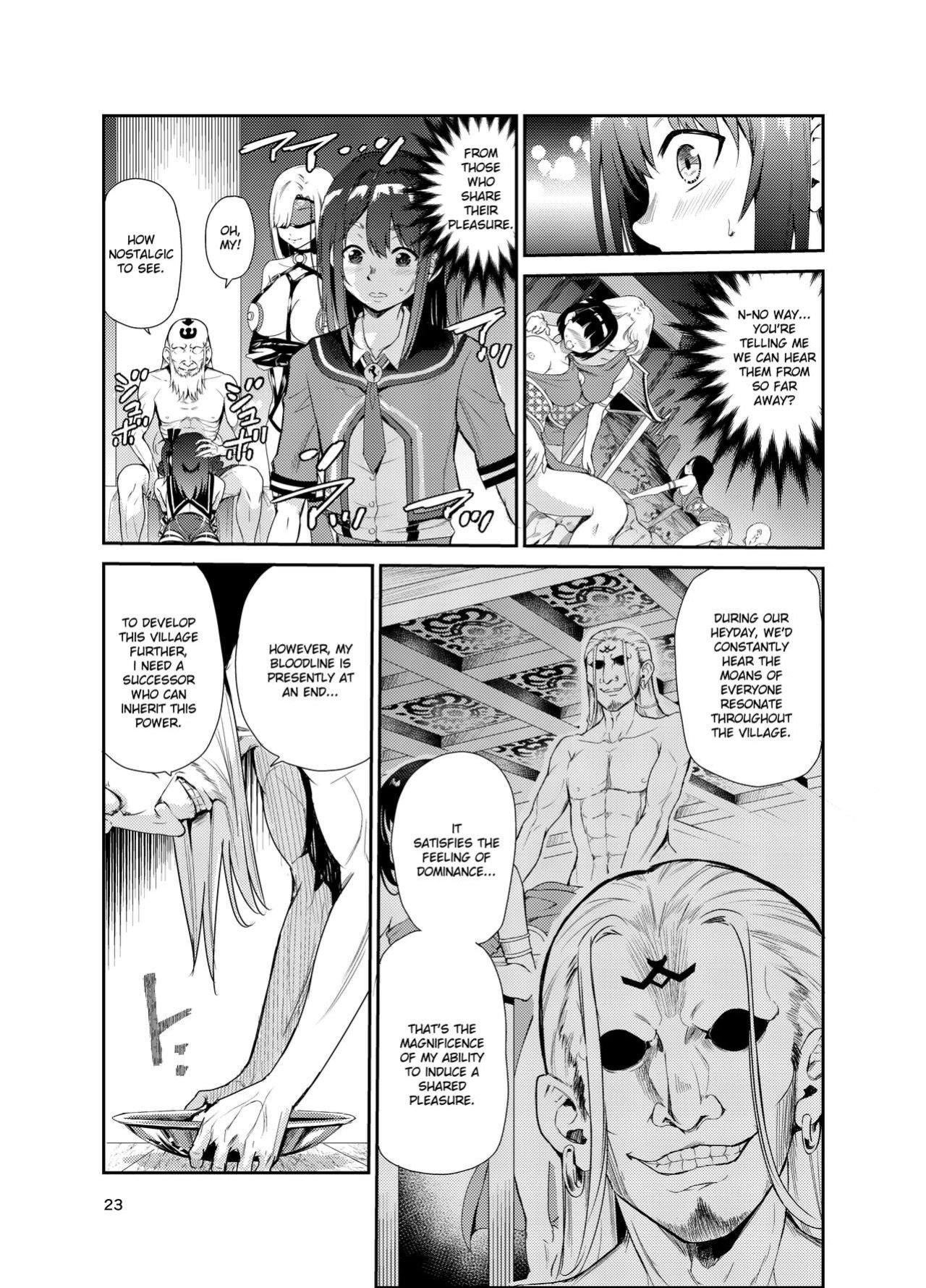 [Raid Socks (Tricky)] Tsuyagari Mura 7 ~Kareshi o Mamoru Tame Hikyou no Mura de Kyousei Gohoushi & NTR Sex~ [Ruruscanlations]