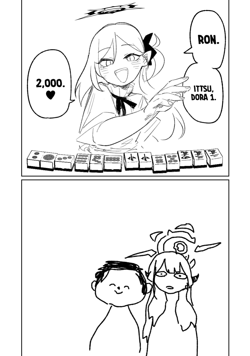 [Asahina Yoshitosi] Benriya 68 Datsui Mahjong Ichi ~Sankaisen~ (Blue Archive) [Cuddlebuns]