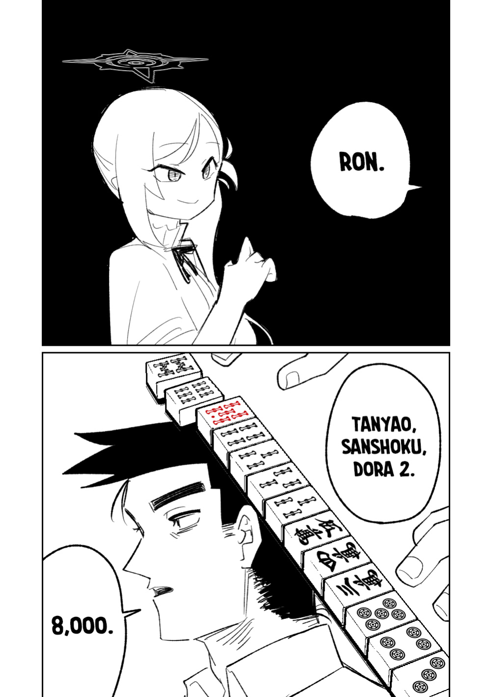 [Asahina Yoshitosi] Benriya 68 Datsui Mahjong Ichi ~Sankaisen~ (Blue Archive) [Cuddlebuns]
