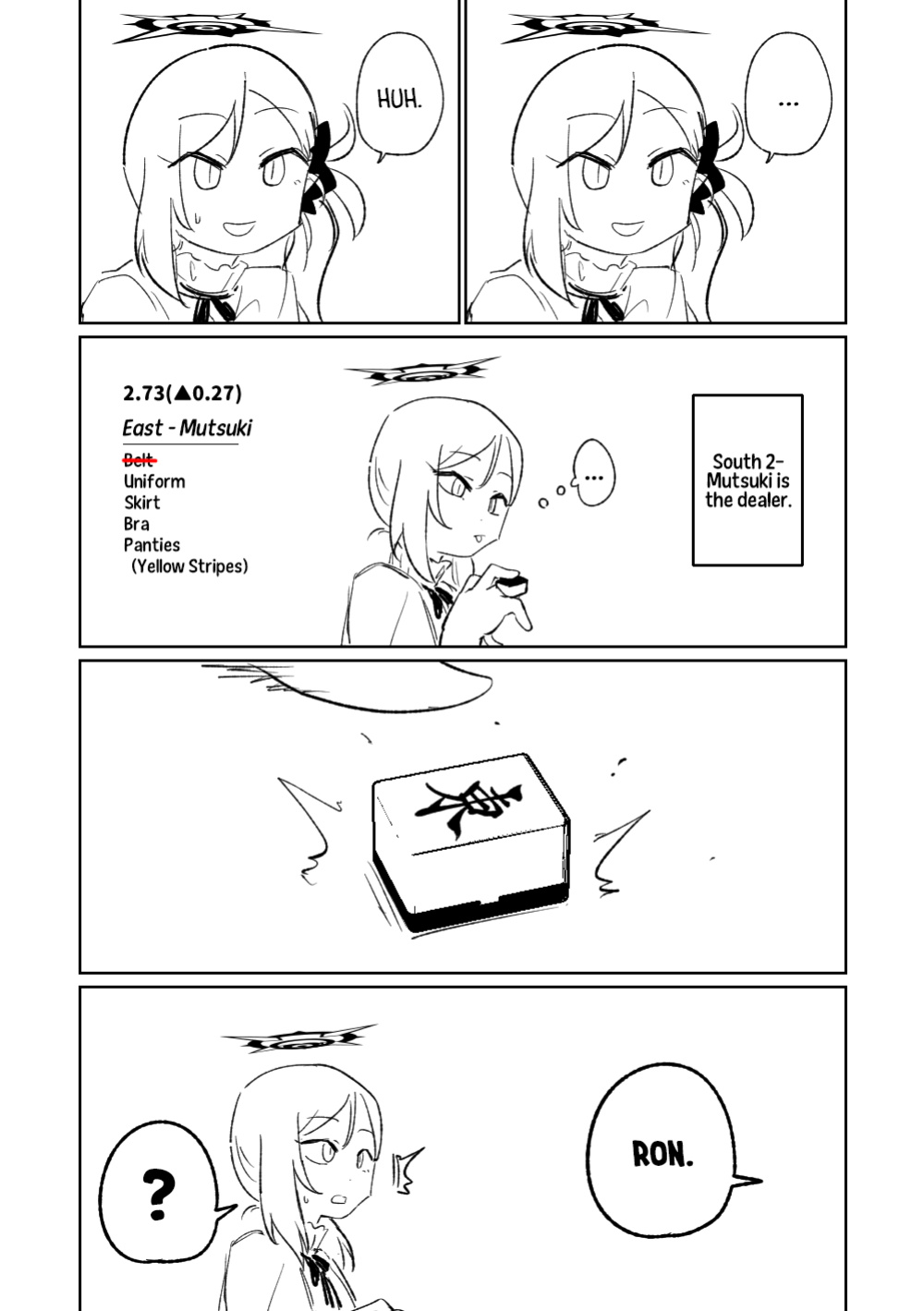[Asahina Yoshitosi] Benriya 68 Datsui Mahjong Ichi ~Sankaisen~ (Blue Archive) [Cuddlebuns]