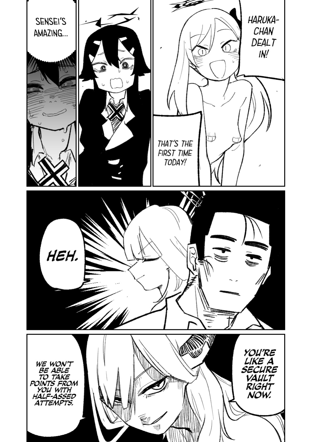 [Asahina Yoshitosi] Benriya 68 Datsui Mahjong Ichi ~Sankaisen~ (Blue Archive) [Cuddlebuns]