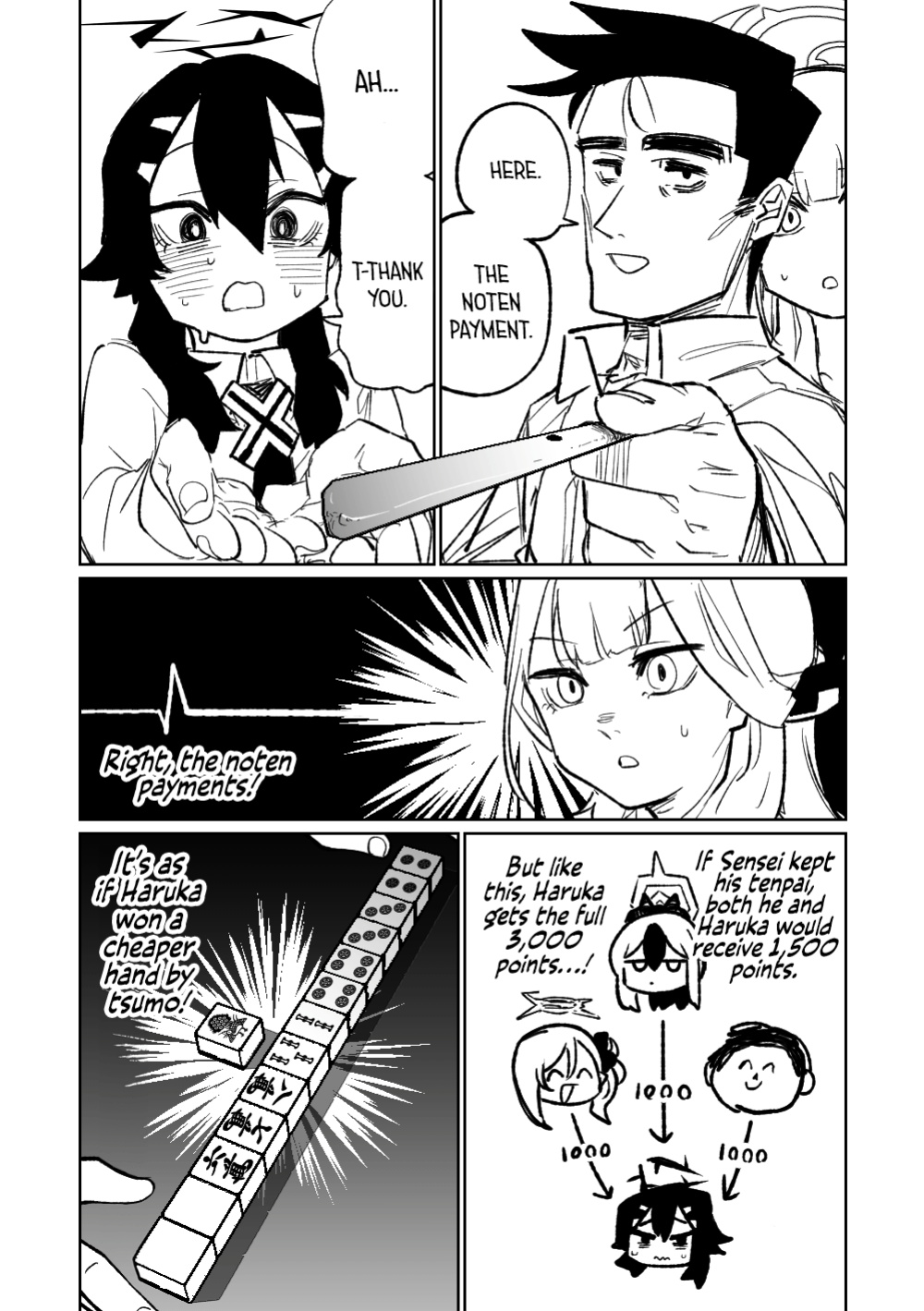 [Asahina Yoshitosi] Benriya 68 Datsui Mahjong Ichi ~Sankaisen~ (Blue Archive) [Cuddlebuns]
