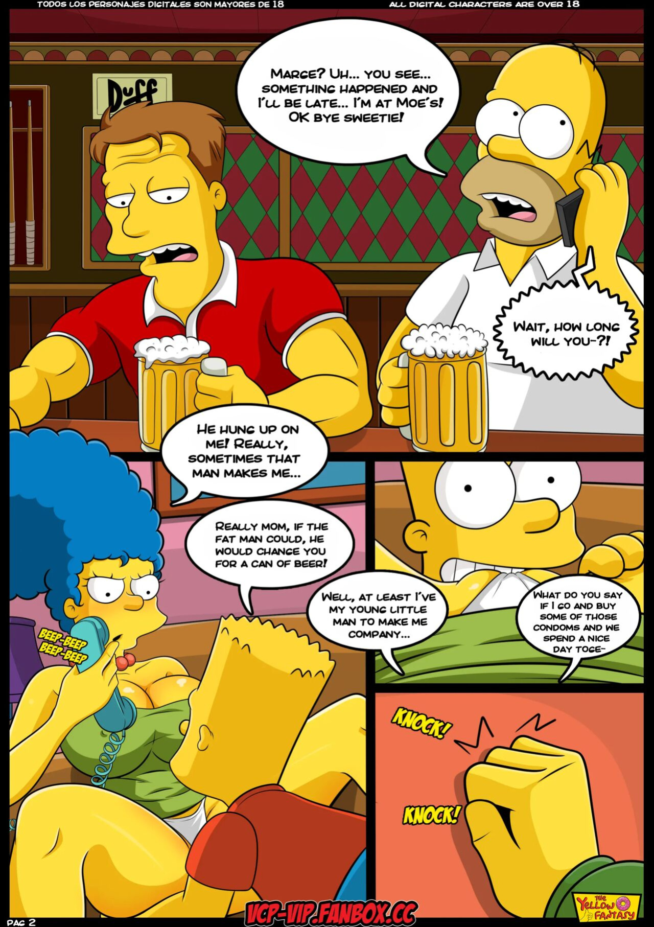 Croc] The Yellow Fantasy: Babysitting without Babysitting The Simpsons